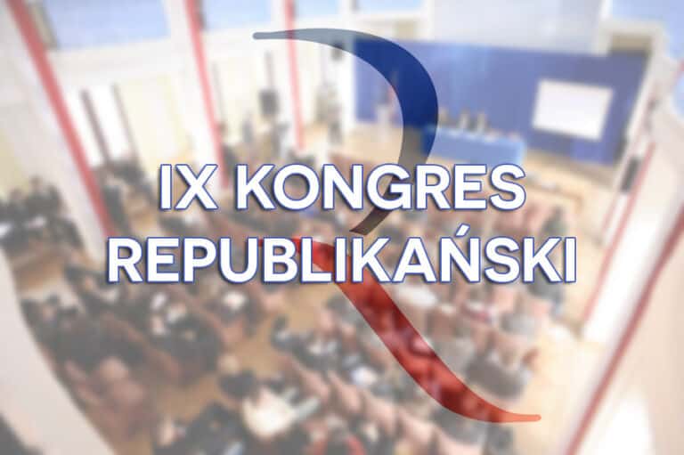 IX Kongres Republikański już 8 października w Kinie Palladium!