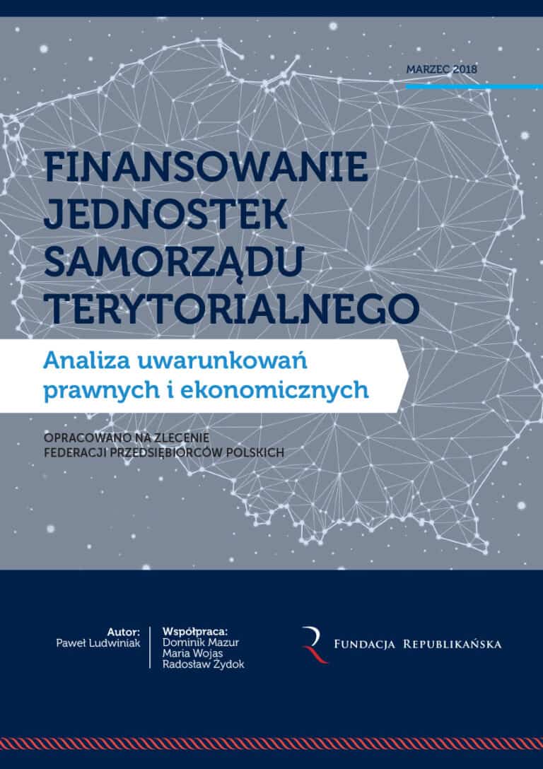 Zaproszenie na prezentację raportu "Finansowanie jednostek samorządu terytorialnego"